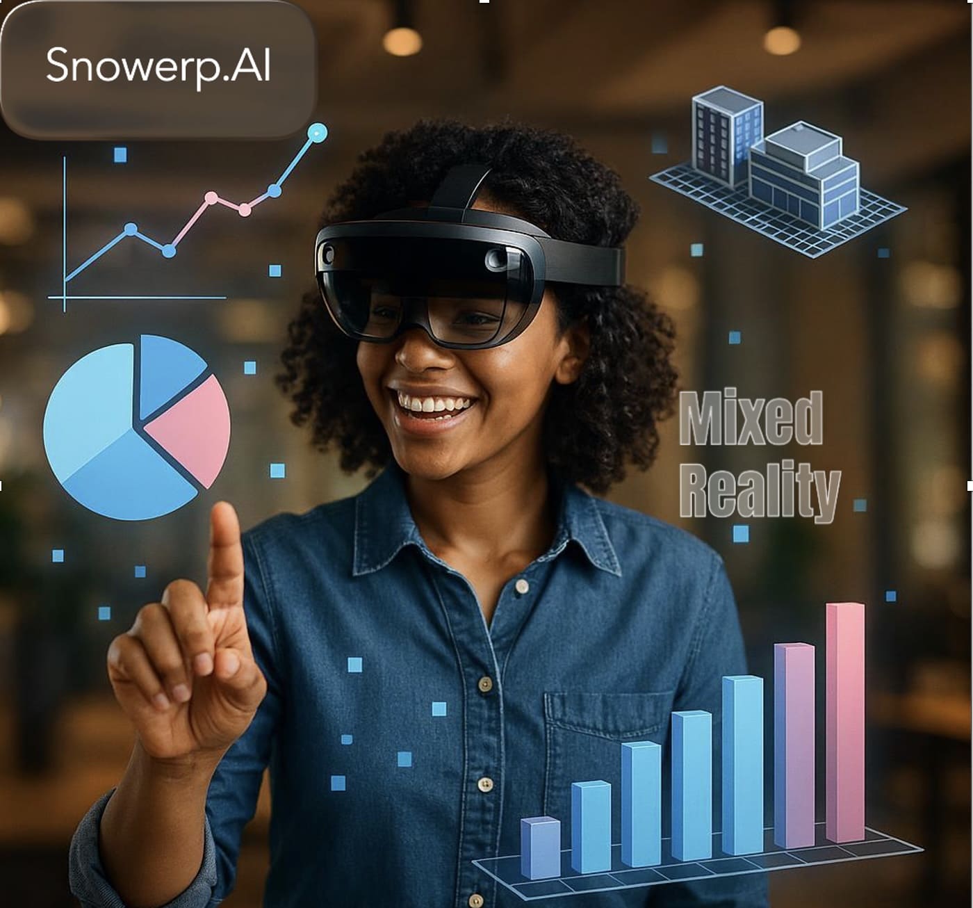 Snowerp AI mixed reality analytics